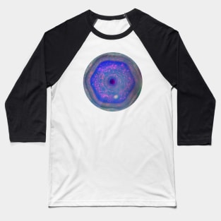 Saturn's North Pole Baseball T-Shirt